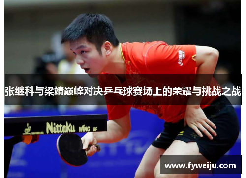 张继科与梁靖巅峰对决乒乓球赛场上的荣耀与挑战之战